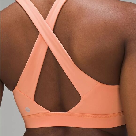 NWT salmon “Envital” Lululemon sports bra - Picture 2 of 11